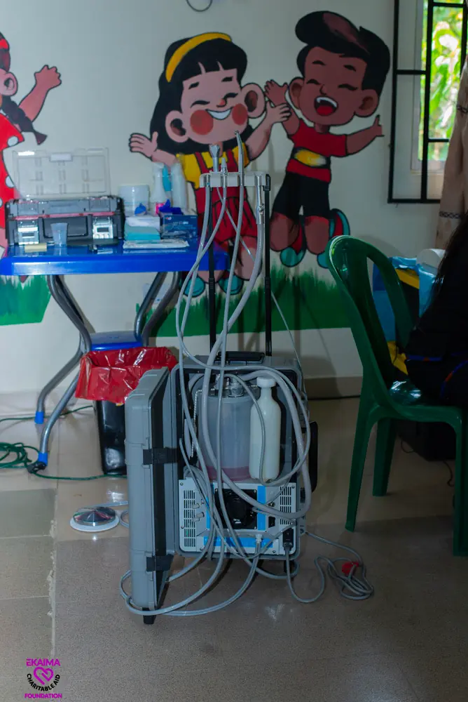 Community volunteers visiting rural elders.